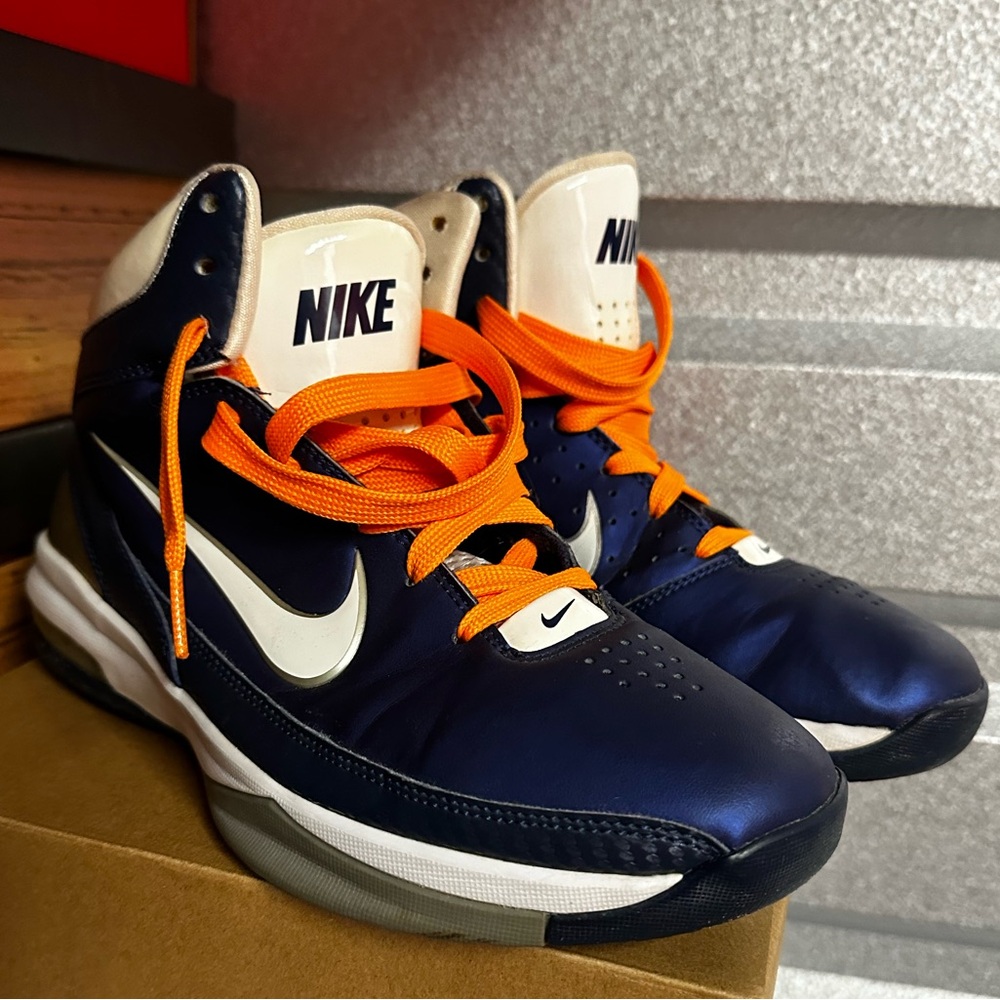 Nike Navy Basketball Shoes W7